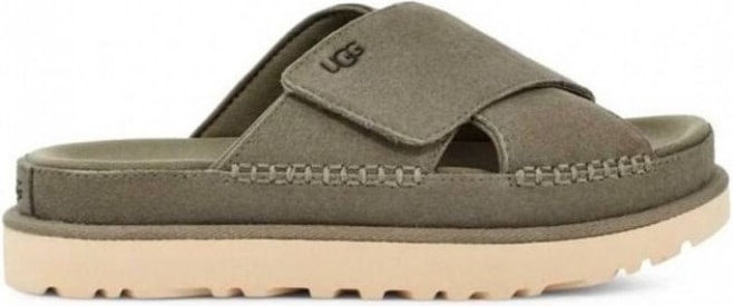 UGG Goldenstar Cross Slide - Moss Green
