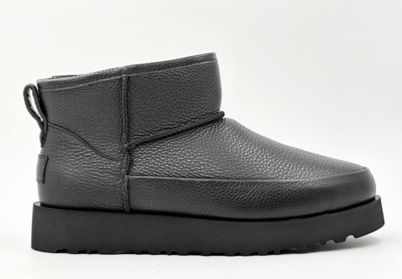 UGG Classic Sugar Ultra Mini Black