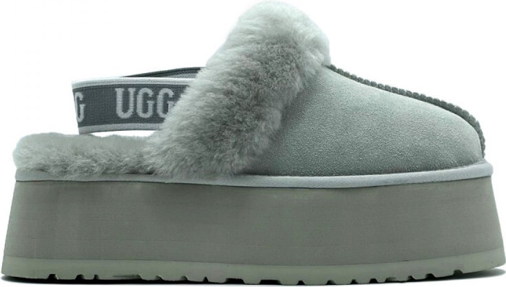 UGG Funkette Suede Platform Grey Violet