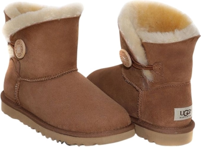 UGG Mini Bailey Button II Chestnut