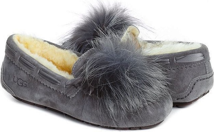 UGG Dakota Pom Pom Grey