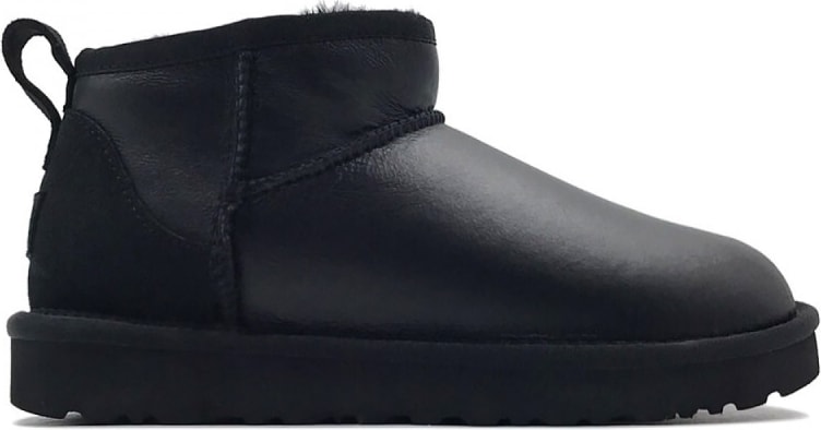 UGG Classic Ultra Mini Metallic Black