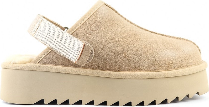 UGG Goldenstar Clog Platform Sand