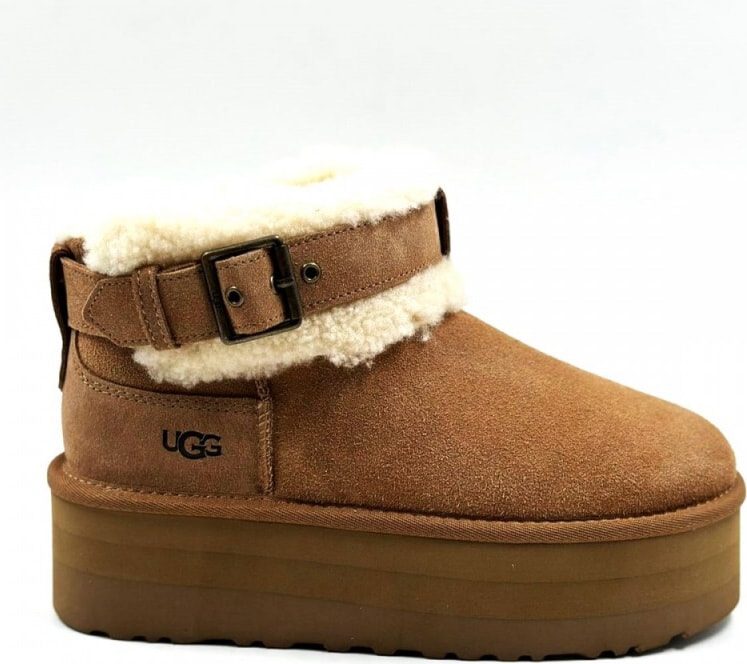 UGG Ultra Mini Belted Roller Chestnut