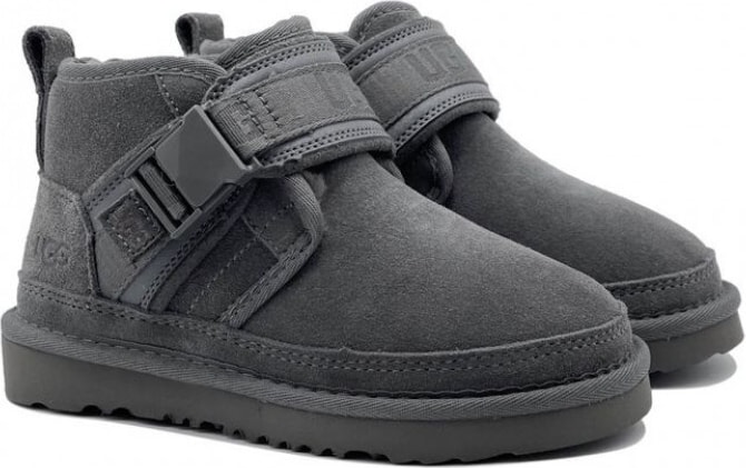 UGG Kids Neumel Snapback Grey