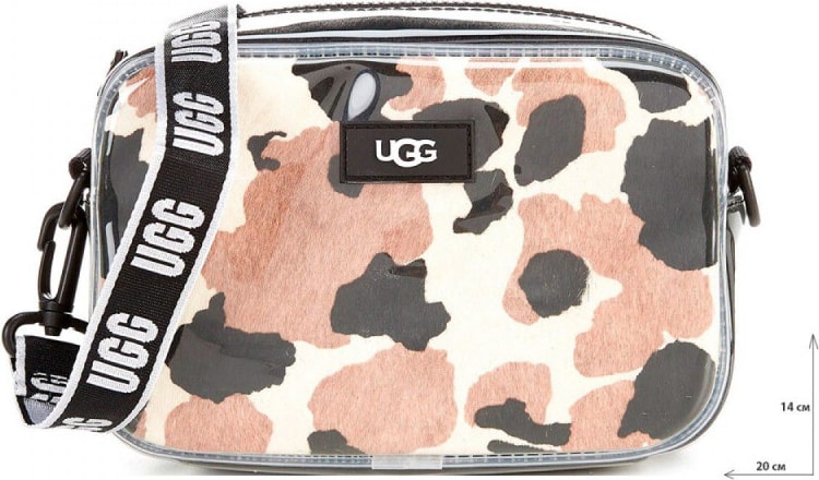 Сумочка UGG Janey II Clear Cow Print