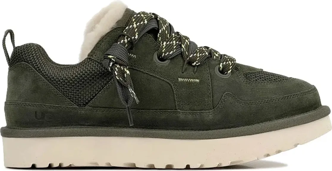 Ugg Mens Lowmel Sneaker Lo Dark Green