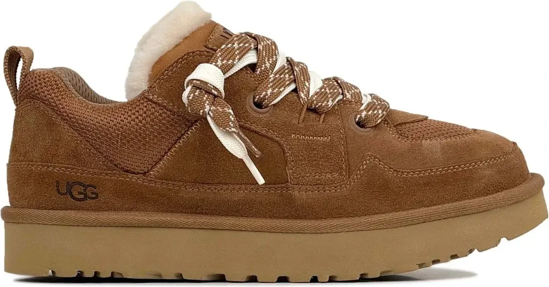 Ugg Mens Lowmel Low Sneakers Chestnut