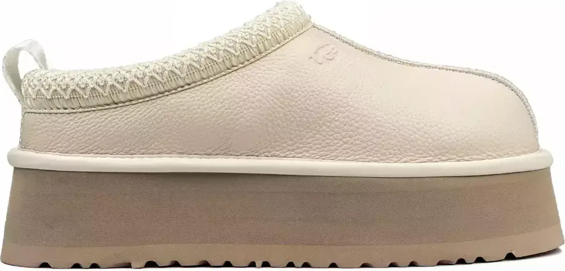 UGG TAZZ PLATFORM LEATHER SAND