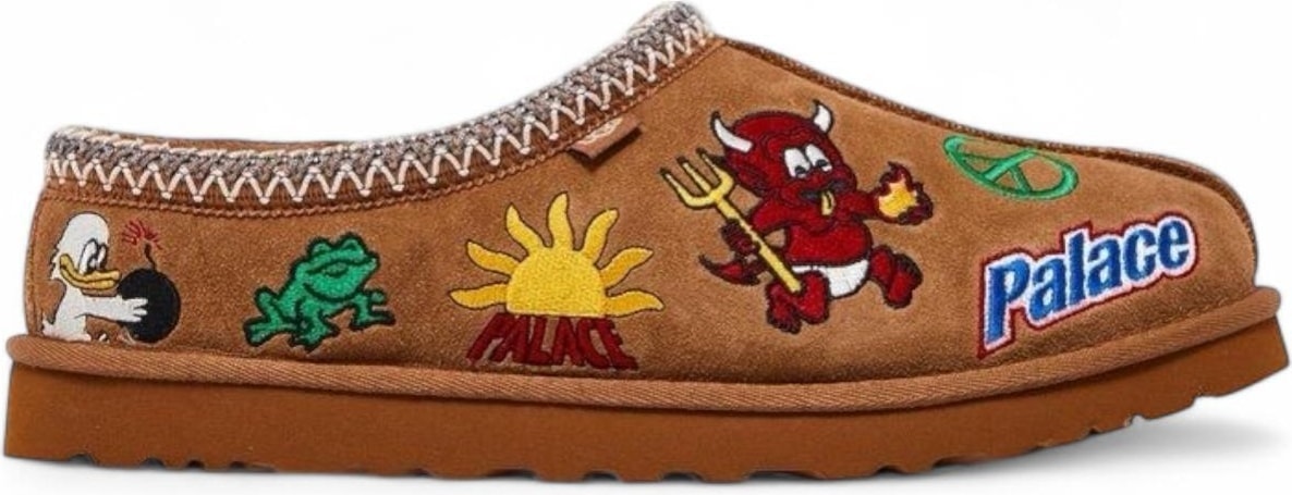 Ugg x Palace Mens Tasman Slipper - Chestnut