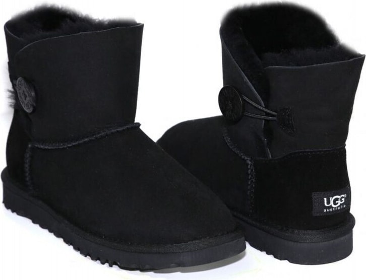 Угги Mini Bailey Button Black