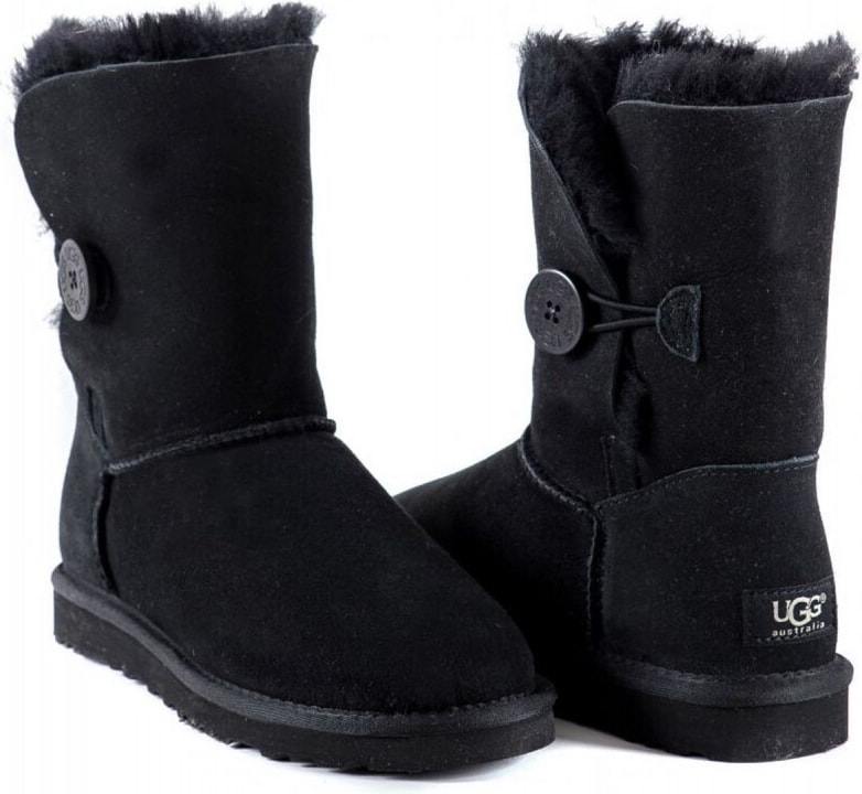 Угги Bailey Button Black II