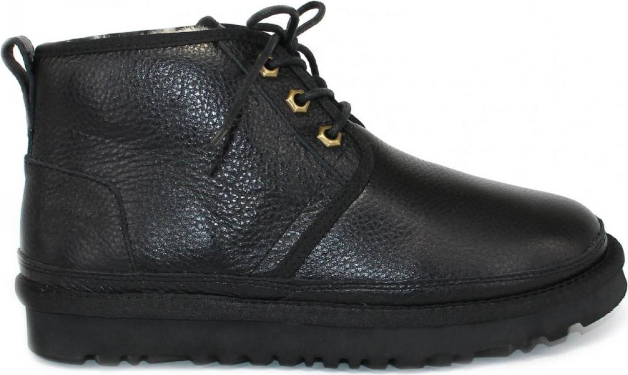 Ботинки Ugg Women Boot Neumel Black Leather
