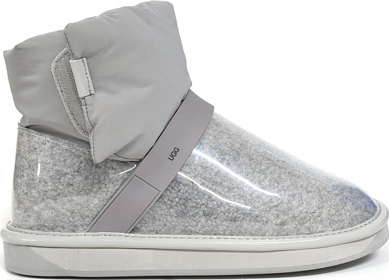 Угги Ugg Clear Quilty Boot Grey