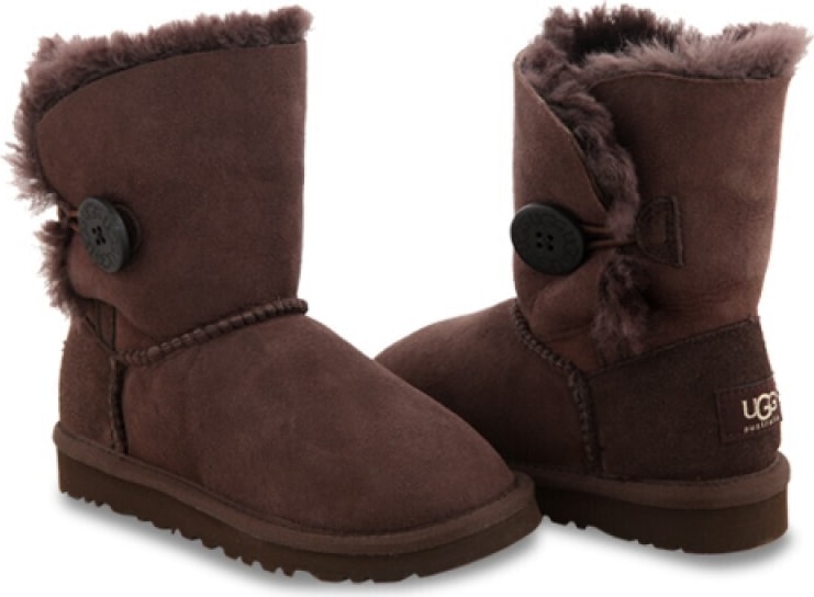 Угги Kids Bailey Button Chocolate