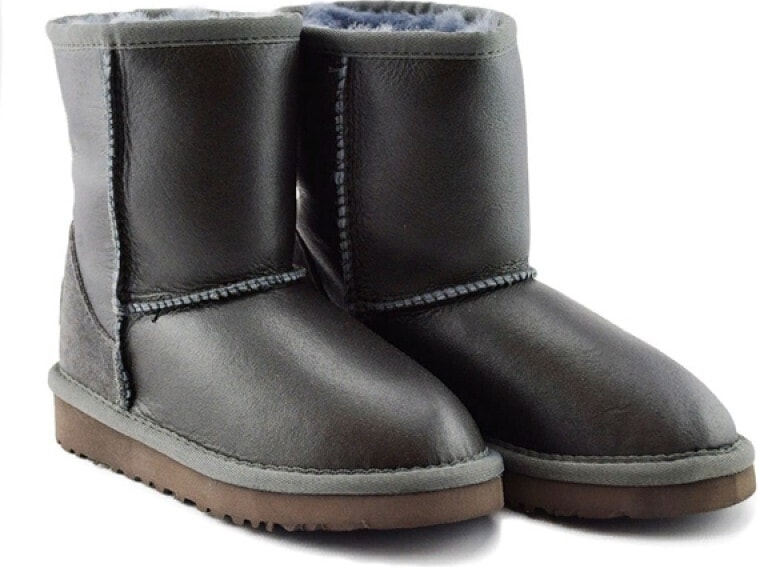 Угги Kids Classic Metallic Grey