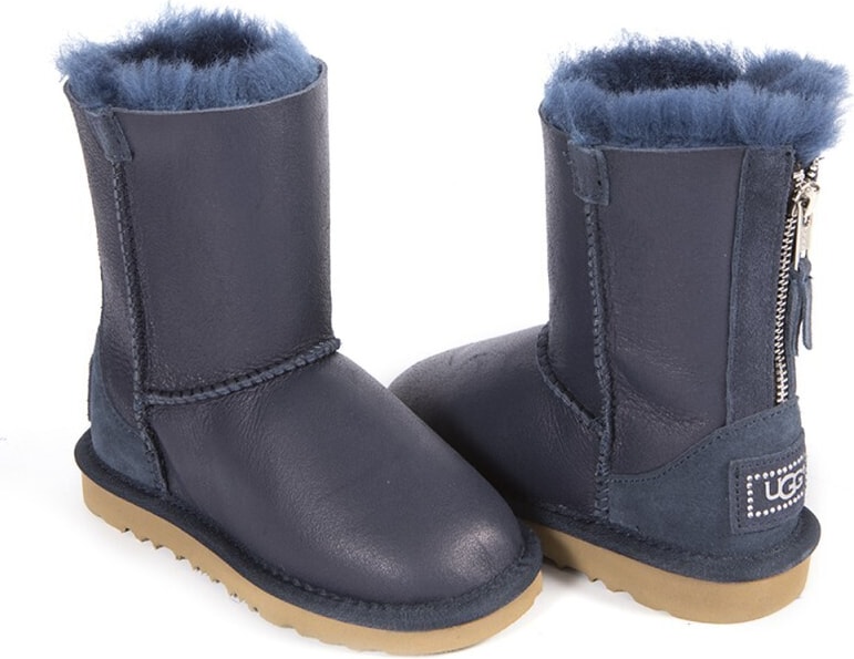 Угги Kids ZIP Metallic Navy