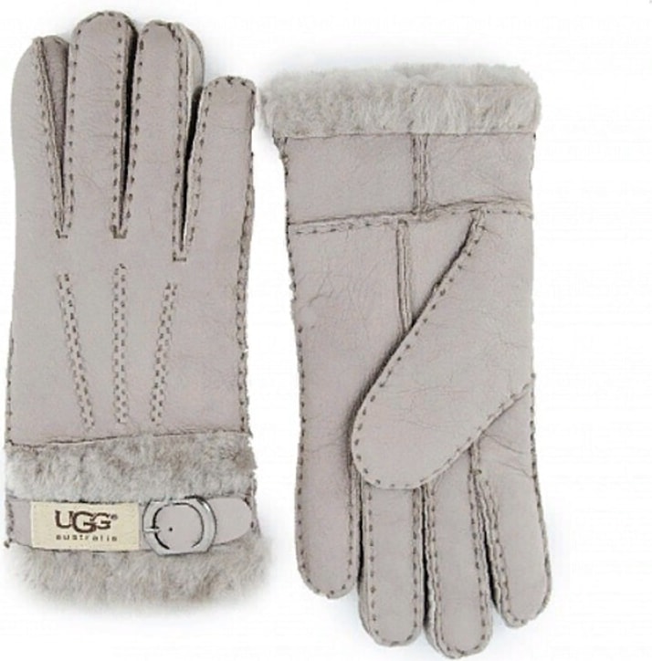 Перчатки UGG Fashion Belt Glove Light Grey